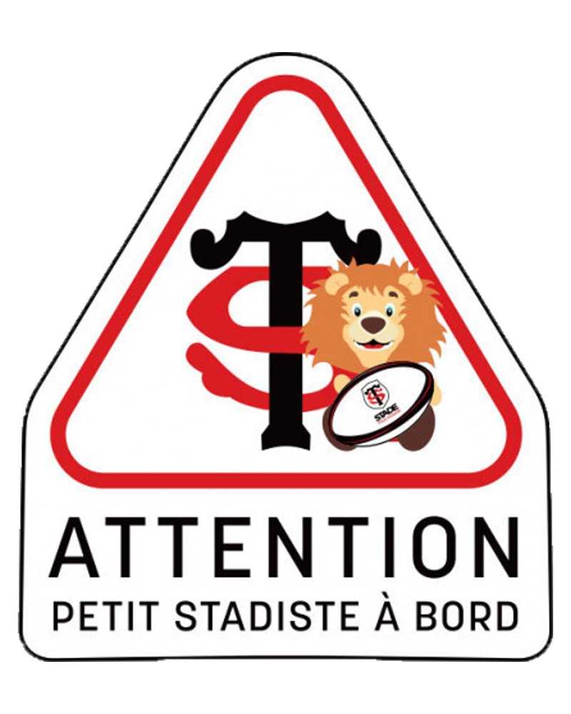 Autocollant Petit Stadiste - Stde Toulousain