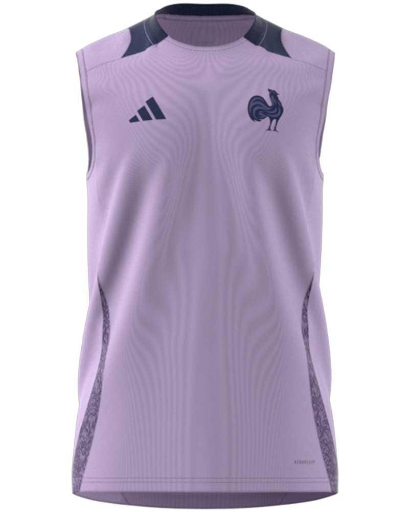 Débardeur XV de France 2025/2026 - mauve - adidas