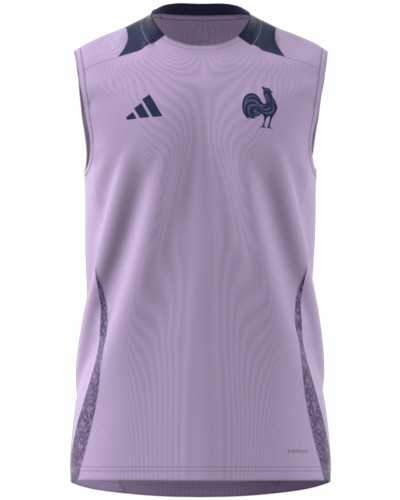 Débardeur XV de France 2025/2026 - mauve - adidas