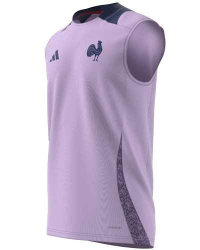 Débardeur XV de France 2025/2026 - mauve - adidas