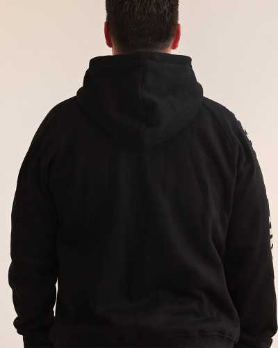 Sweat zippé Rugby Squad - noir