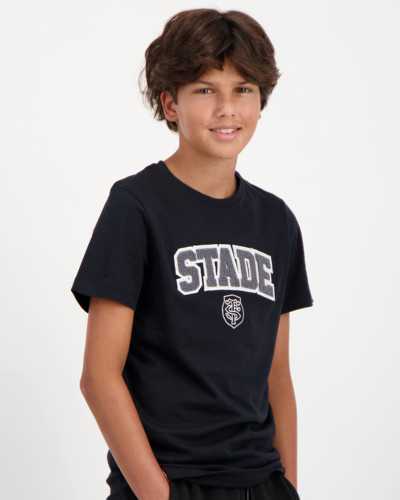 T-shirt Adi - noir - Enfant - Stade Toulousain