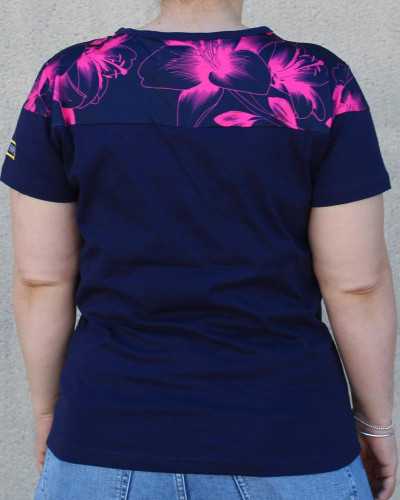 T Shirt Rugby Féminin Pink Army