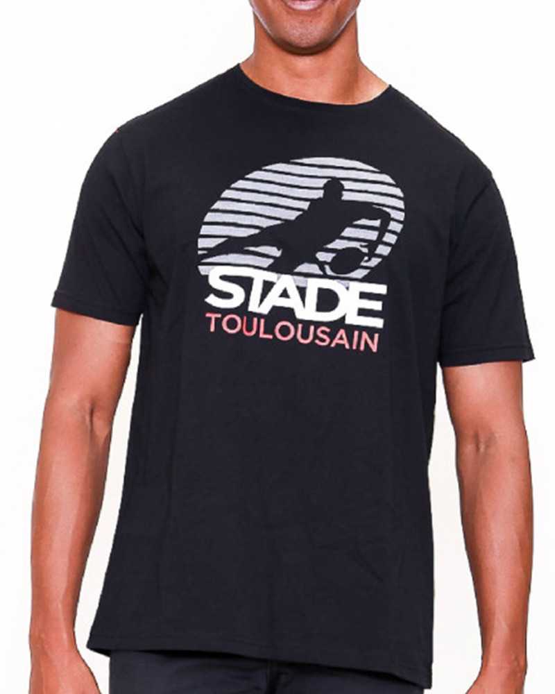 T-shirt Teeappli - noir - Enfant - Stade Toulousain
