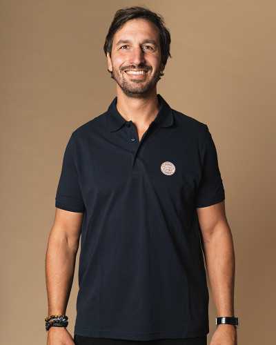 Polo Rugby Ecoresponsable - Marine