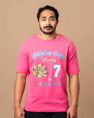 T-shirt rugby Flower Electrique