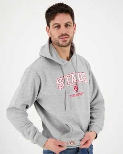 Sweat à capuche Brodi - gris - Stade Toulousain