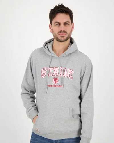 Sweat à capuche Brodi - gris - Stade Toulousain