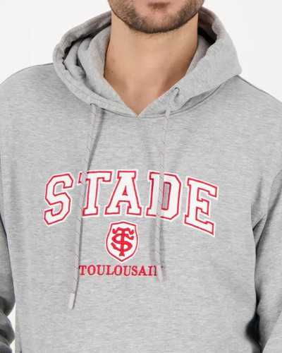 Sweat à capuche Brodi - gris - Stade Toulousain