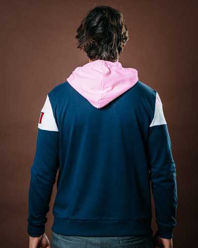 Sweat Rugby Tricolore - Marine