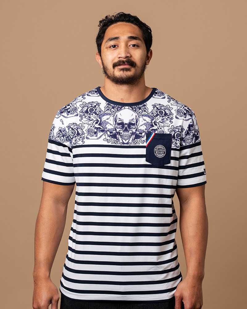 T-shirt Marinière Skull Franchise