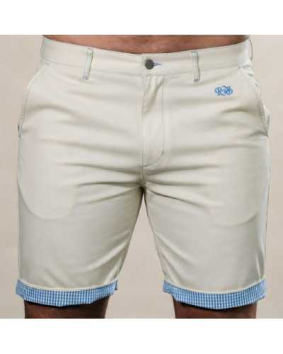 Bermuda Rugby Blanc cassé
