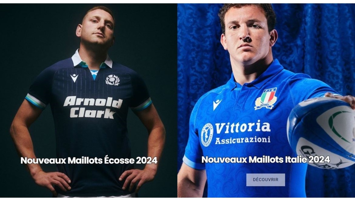 Soutenez Votre Équipe Nationale avec les Maillots Officiels du Tournoi des Six Nations chez Religion Rugby